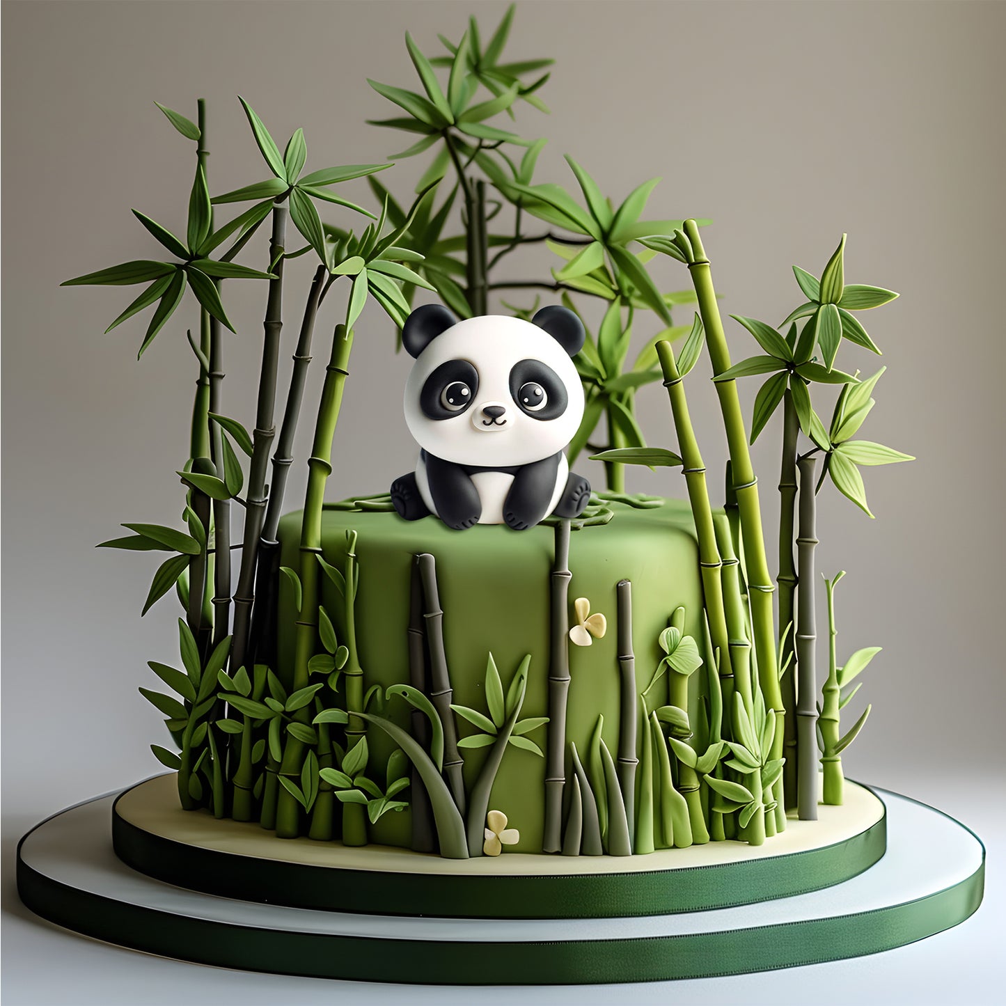 Panda Silicone Mold 2.7" Tall