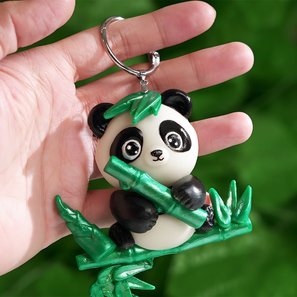 Panda Silicone Mold 2.7" Tall