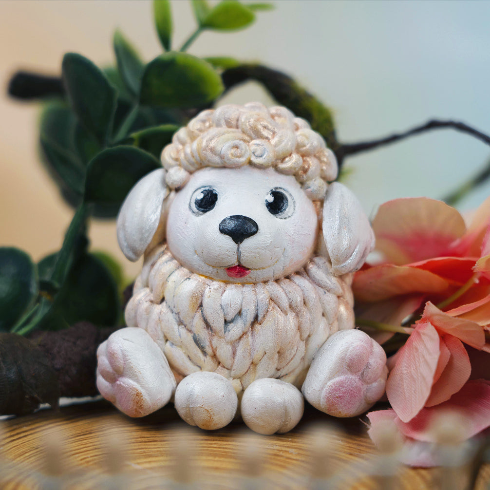 Sheepdog Silicone Mold 3" Tall